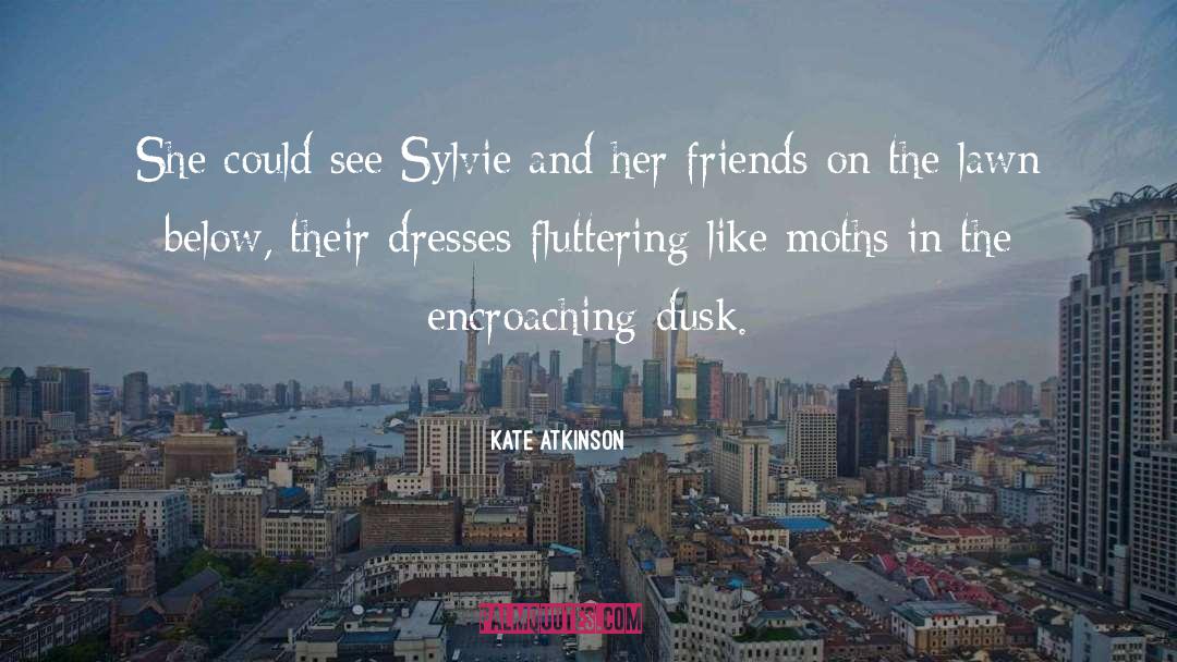 Fluttering quotes by Kate Atkinson