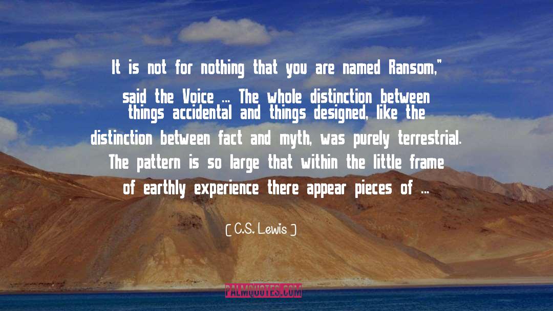 Fluttering quotes by C.S. Lewis