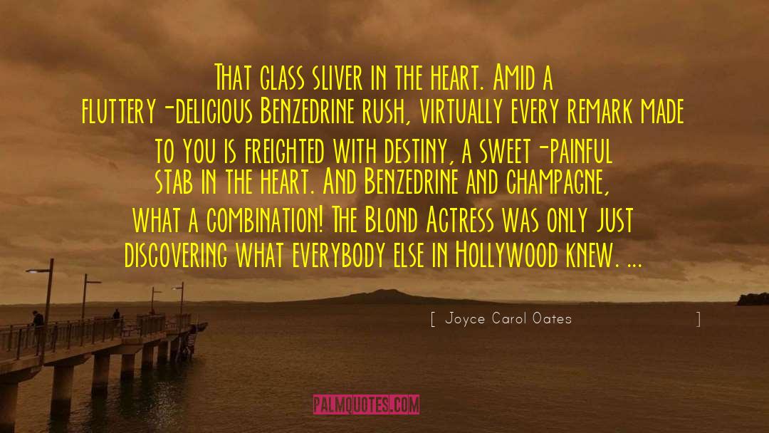 Fluttery quotes by Joyce Carol Oates