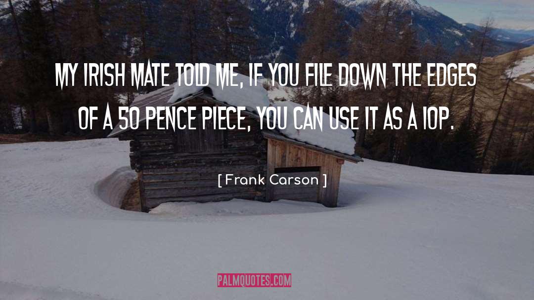 Fly Down quotes by Frank Carson