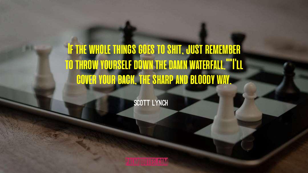 Fly Down quotes by Scott Lynch