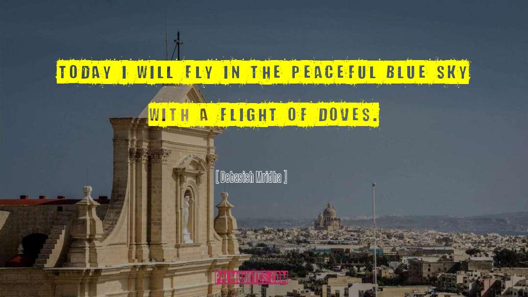 Fly In The Peaceful Sky quotes by Debasish Mridha