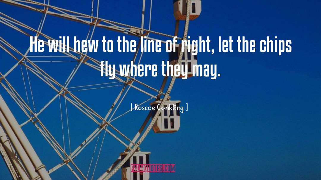 Fly quotes by Roscoe Conkling