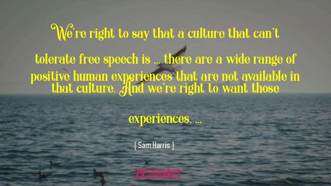 Flying Free quotes by Sam Harris