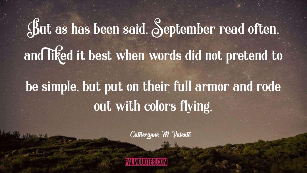 Flying Horses quotes by Catherynne M Valente