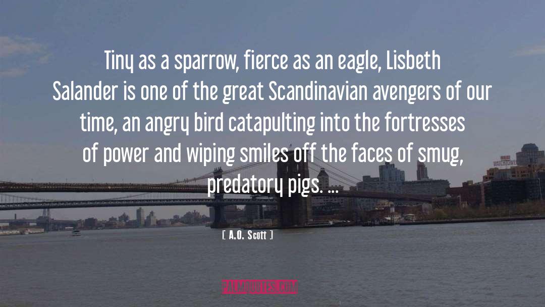 Flying Pigs quotes by A.O. Scott