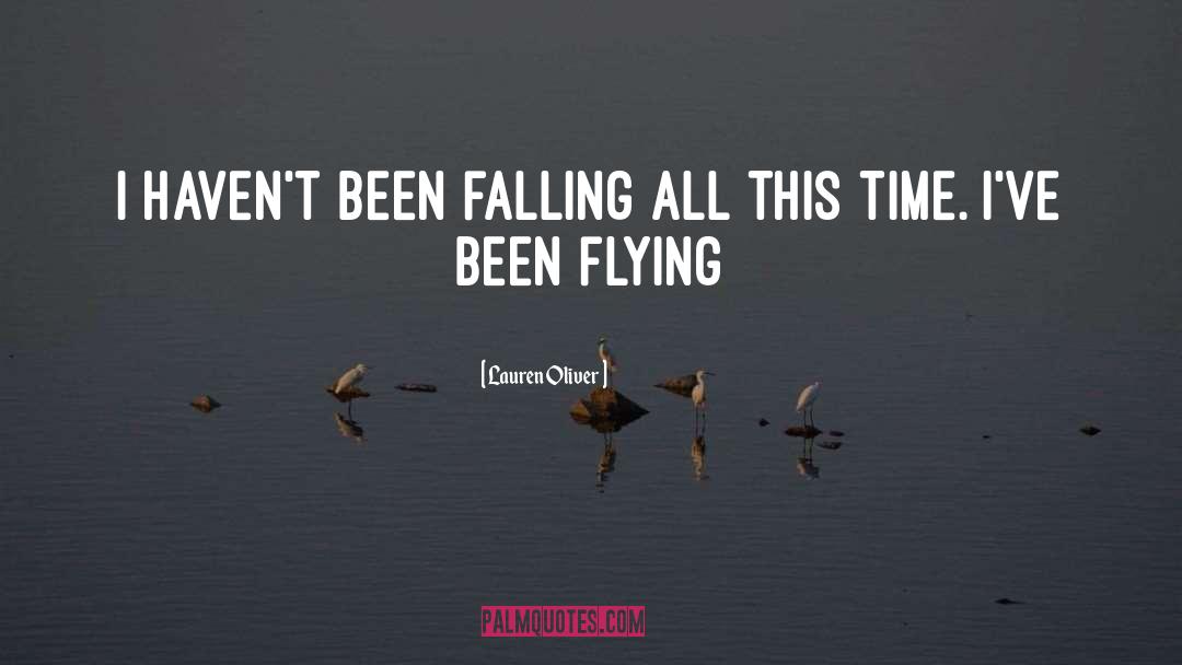 Flying quotes by Lauren Oliver