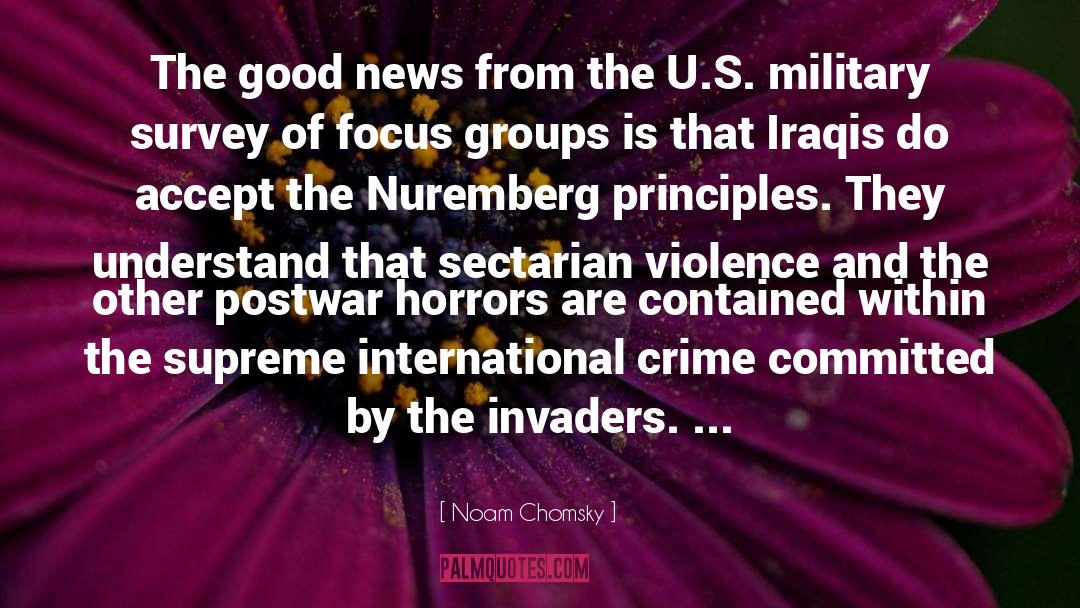 Focus Groups quotes by Noam Chomsky