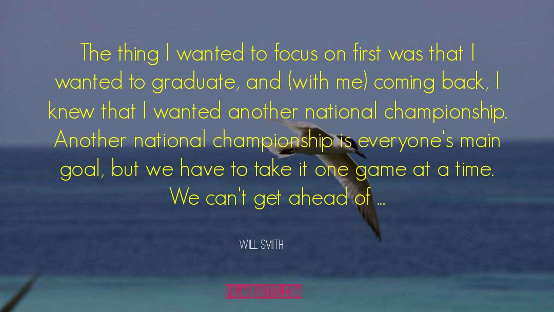 Focus I M quotes by Will Smith