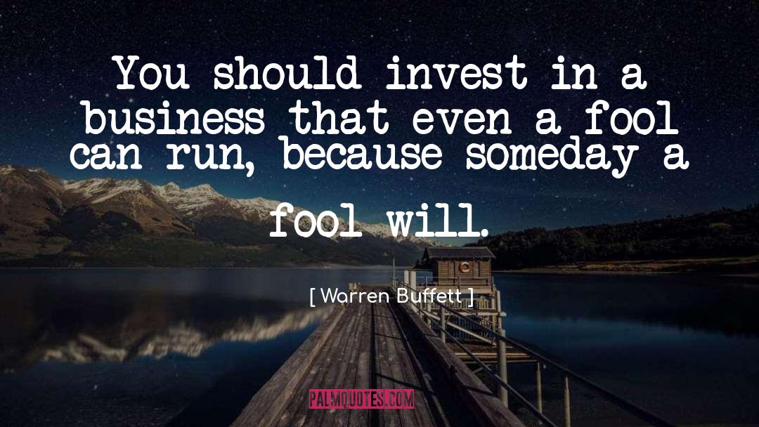 Focus In Business quotes by Warren Buffett