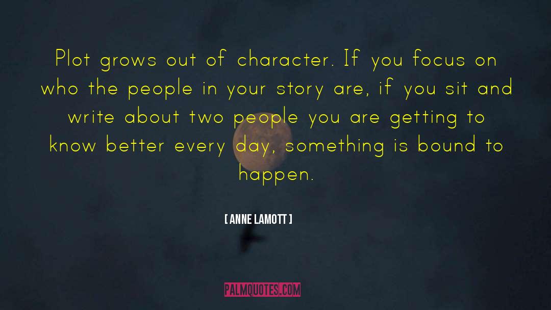 Focus Of The Day quotes by Anne Lamott