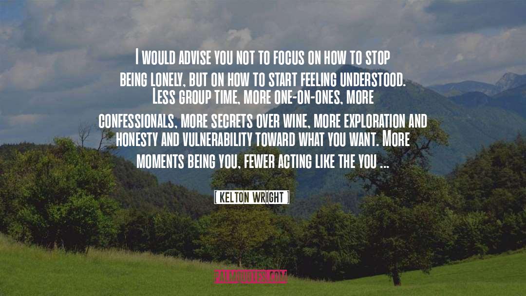 Focus On Positives quotes by Kelton Wright