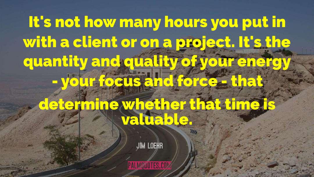 Focus Preparations quotes by Jim Loehr
