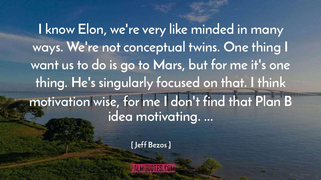 Focused Mindset quotes by Jeff Bezos