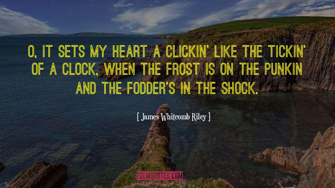 Fodder quotes by James Whitcomb Riley