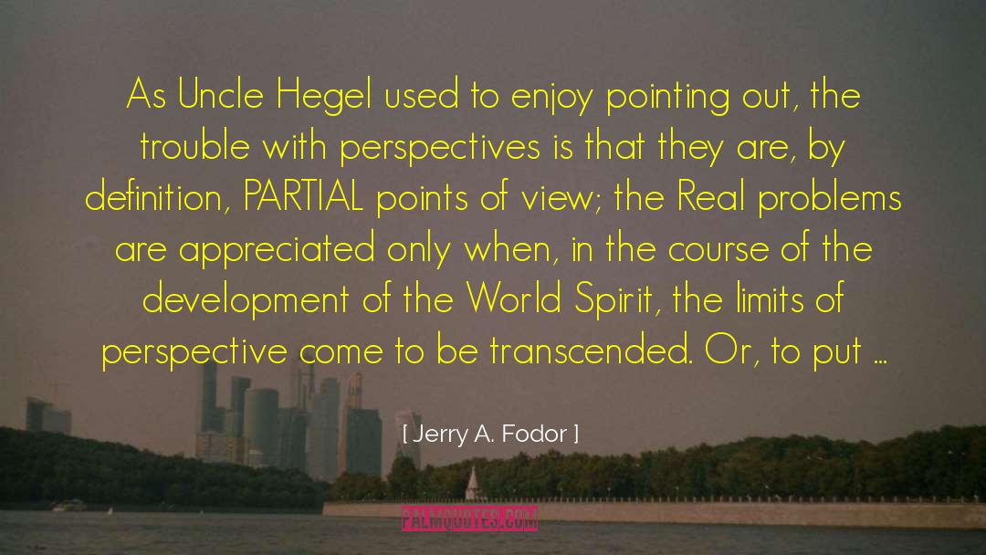 Fodor quotes by Jerry A. Fodor