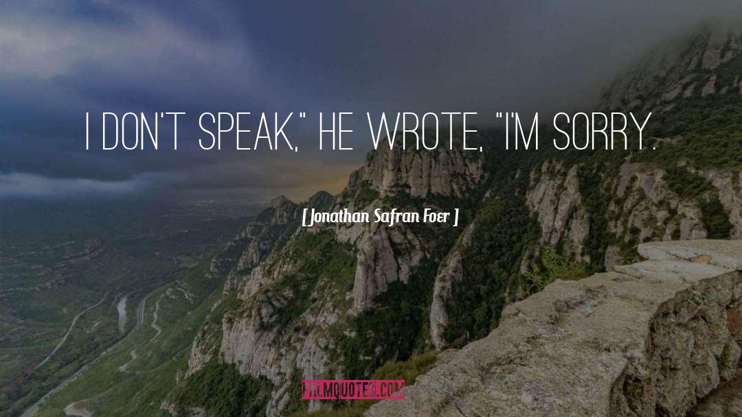 Foer quotes by Jonathan Safran Foer