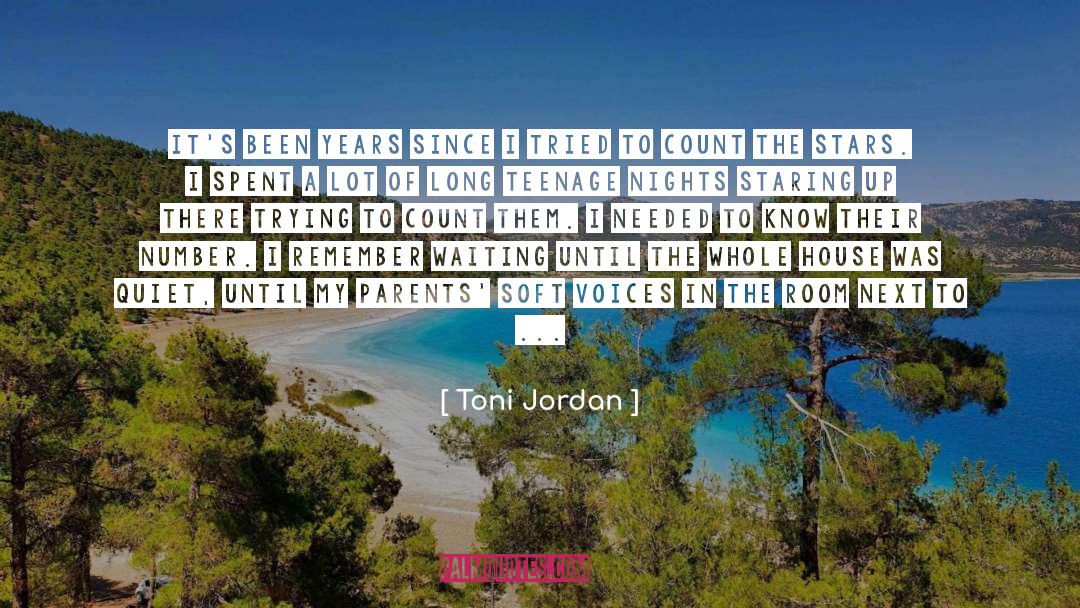 Foil quotes by Toni Jordan