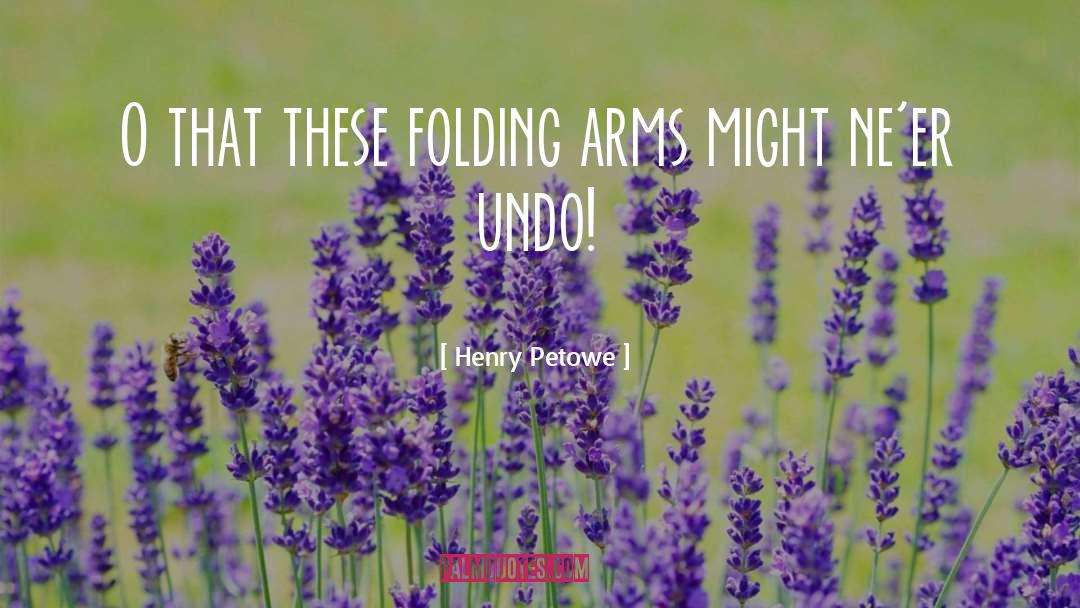 Folding quotes by Henry Petowe