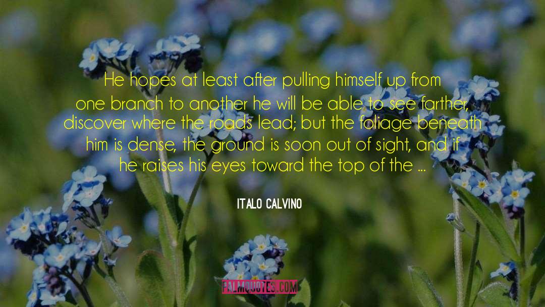 Foliage quotes by Italo Calvino