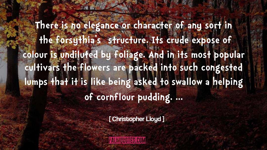 Foliage quotes by Christopher Lloyd