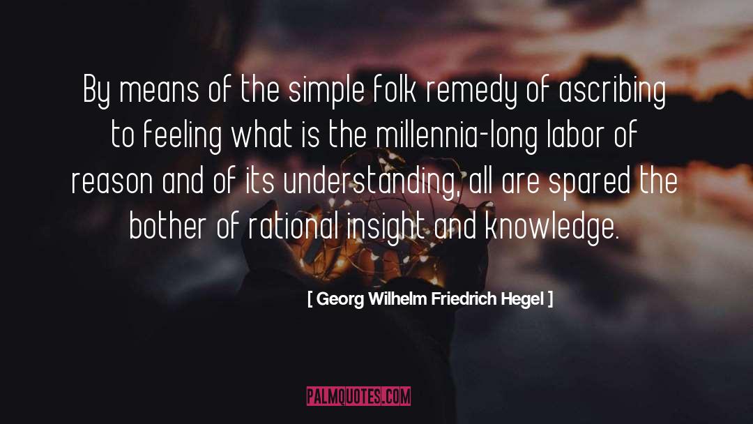 Folk Songs quotes by Georg Wilhelm Friedrich Hegel