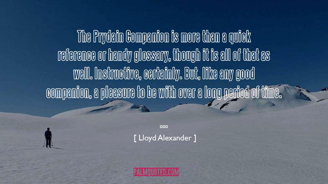 Follow Punishment With Pleasure quotes by Lloyd Alexander