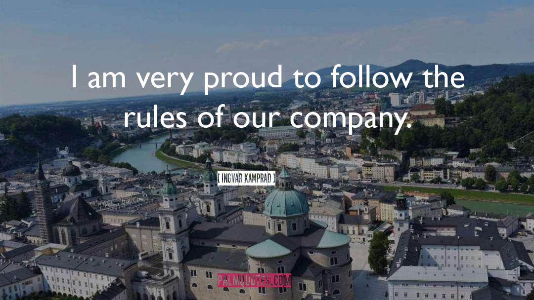Follow The Rules quotes by Ingvar Kamprad