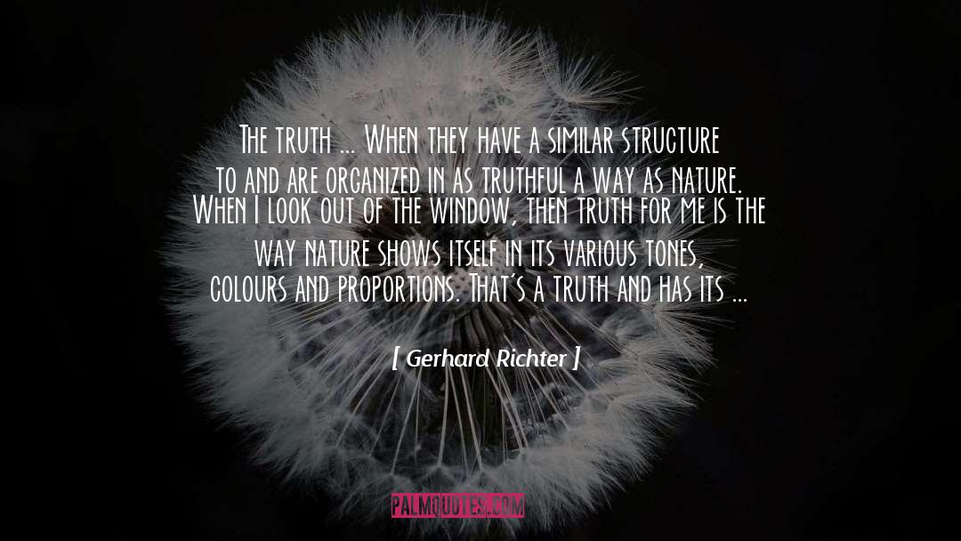 Follow The Truth quotes by Gerhard Richter