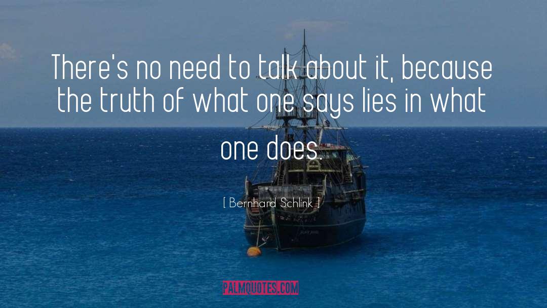 Follow The Truth quotes by Bernhard Schlink