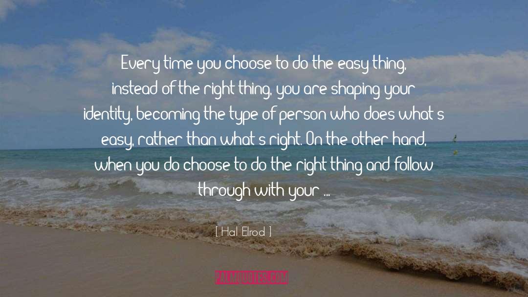 Follow Through quotes by Hal Elrod