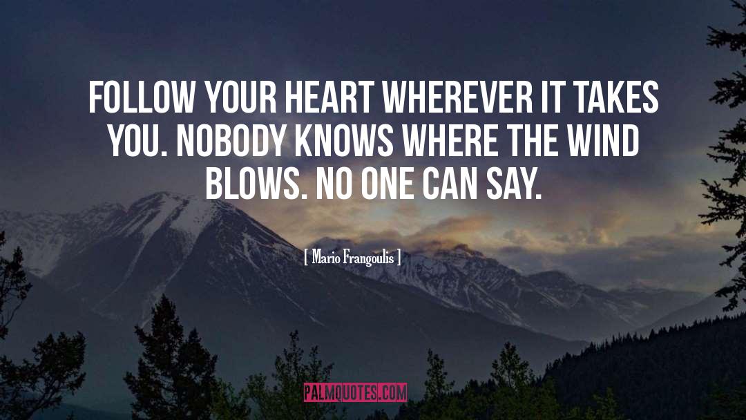 Follow Your Heart quotes by Mario Frangoulis