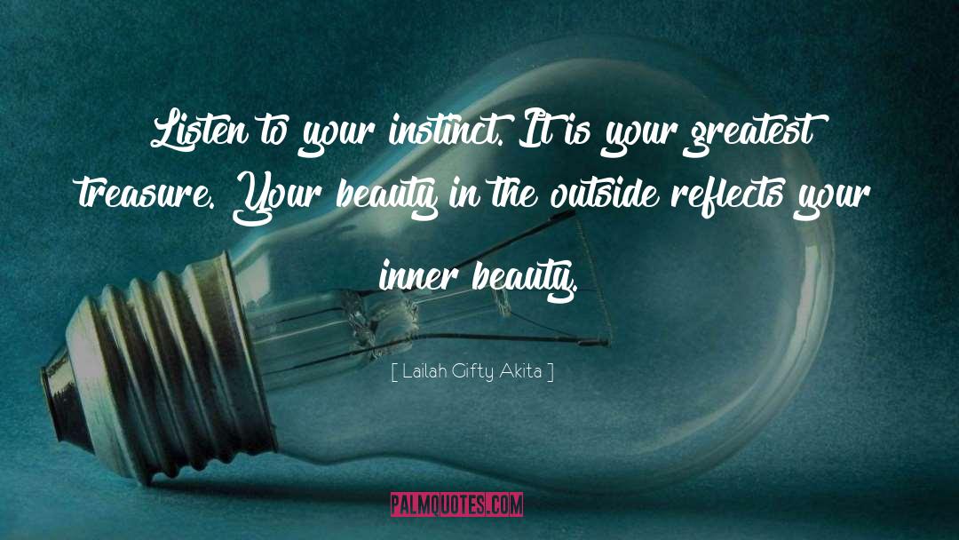 Follow Your Inner Voice quotes by Lailah Gifty Akita