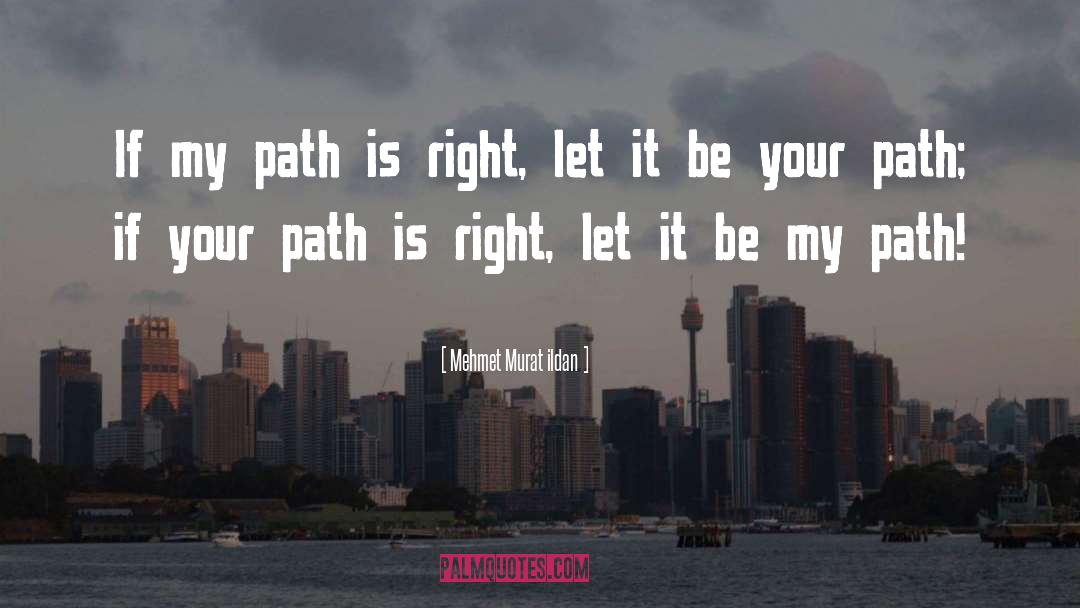 Follow Your Path quotes by Mehmet Murat Ildan