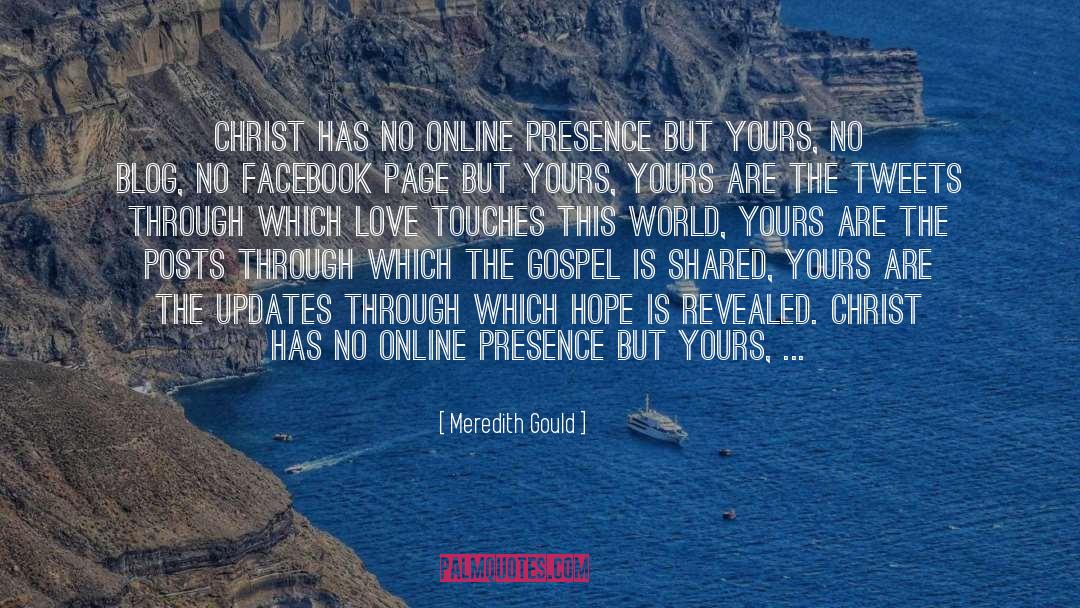 Follower Of Christ quotes by Meredith Gould