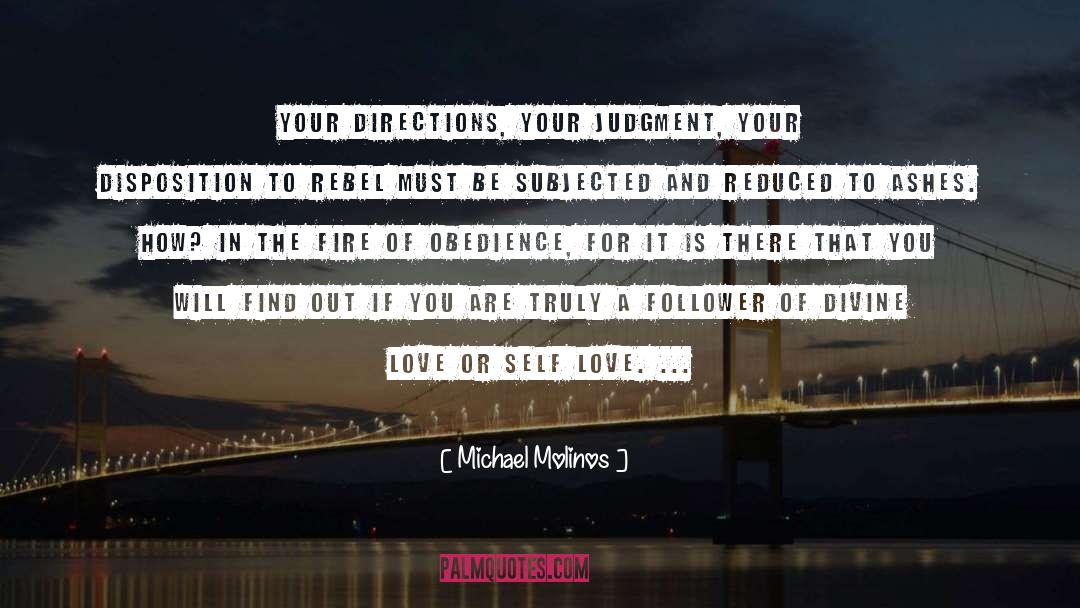 Follower quotes by Michael Molinos