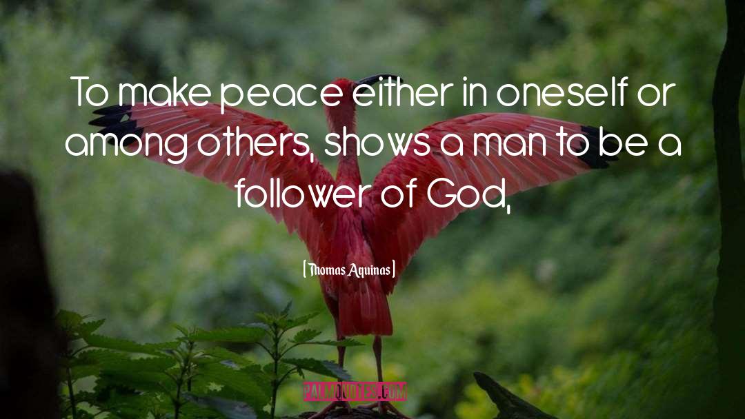 Follower quotes by Thomas Aquinas
