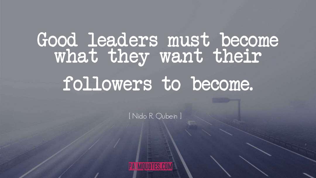 Followers quotes by Nido R. Qubein