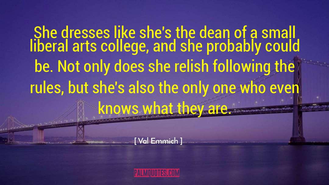 Following A Trend quotes by Val Emmich