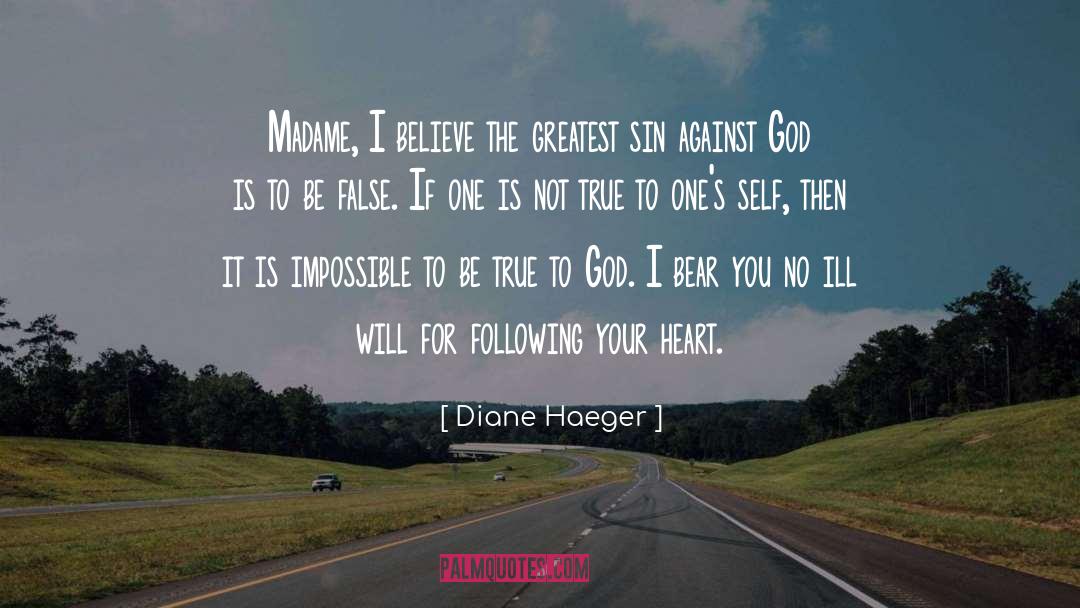 Following Christ quotes by Diane Haeger
