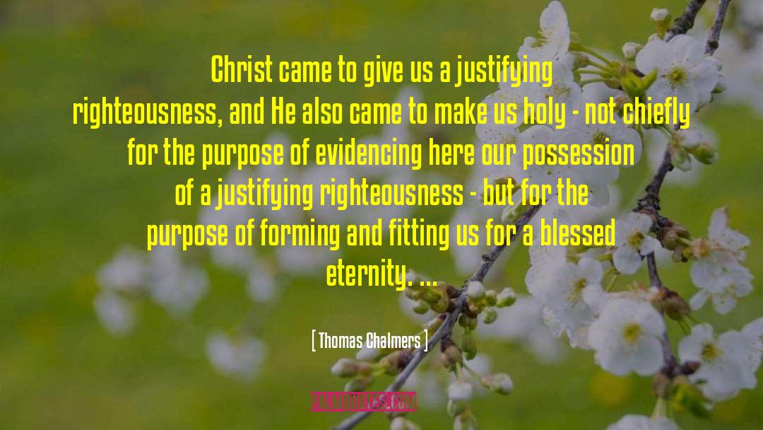Following Christ quotes by Thomas Chalmers