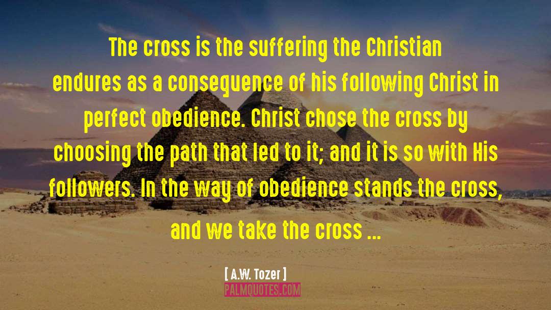 Following Christ quotes by A.W. Tozer