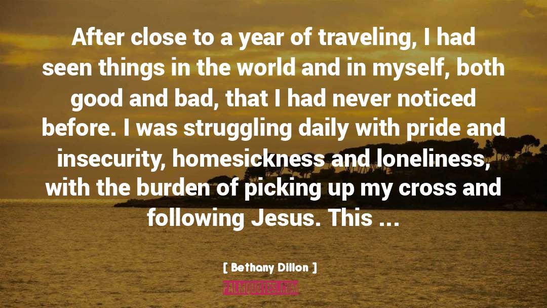 Following Jesus quotes by Bethany Dillon