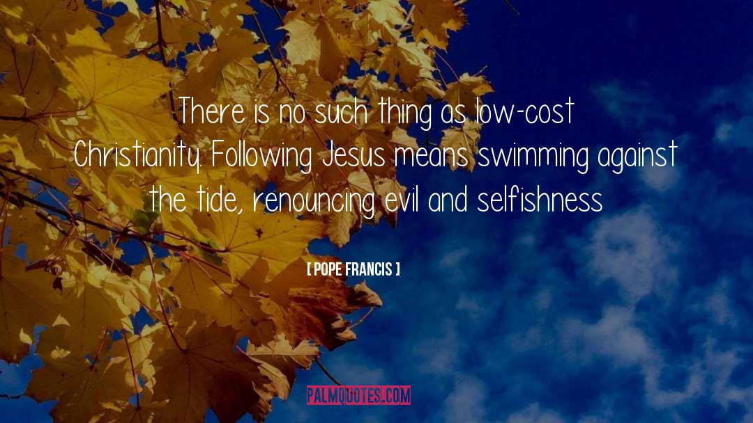 Following Jesus quotes by Pope Francis