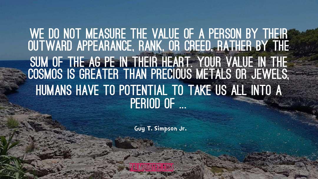 Following Your Heart quotes by Guy T. Simpson Jr.