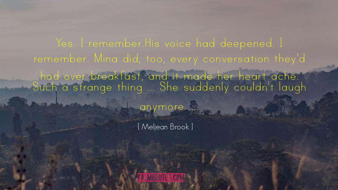 Fond Memories quotes by Meljean Brook