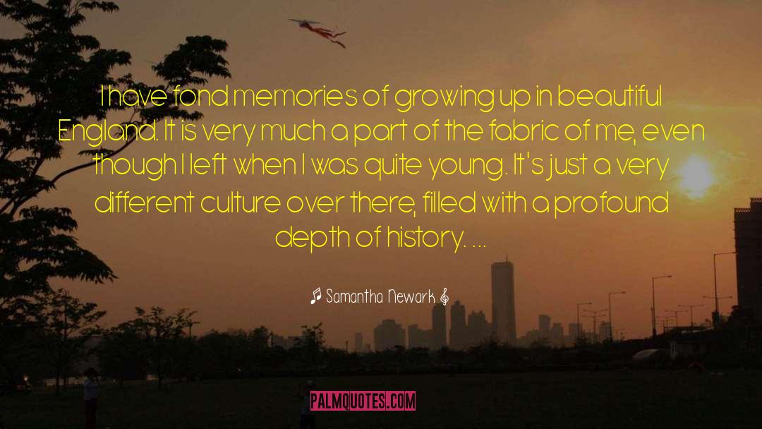 Fond Memories quotes by Samantha Newark