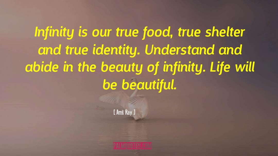 Food And Beauty quotes by Amit Ray