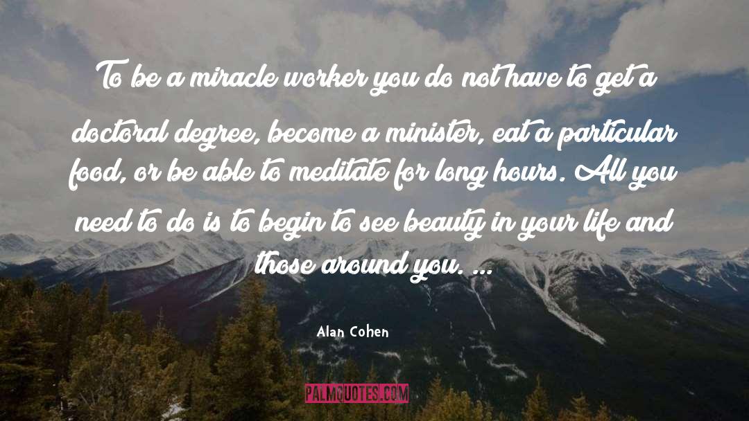 Food And Beauty quotes by Alan Cohen