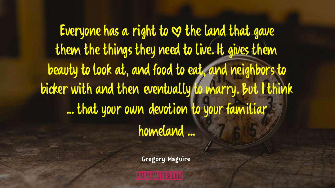 Food And Beauty quotes by Gregory Maguire